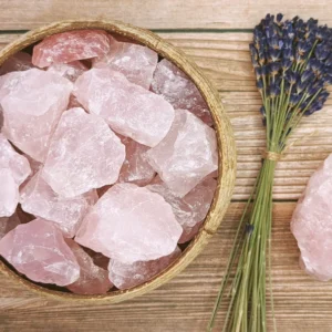 Raw Rose Quartz