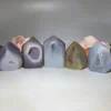Druzy Agate Tower