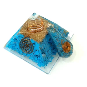 Piezo Electric Energy Blue Halo Turquoise